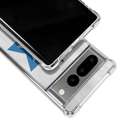 Israel Flag Distressed Google Pixel 7 Pro Clear Case